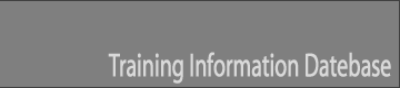Training Information Database