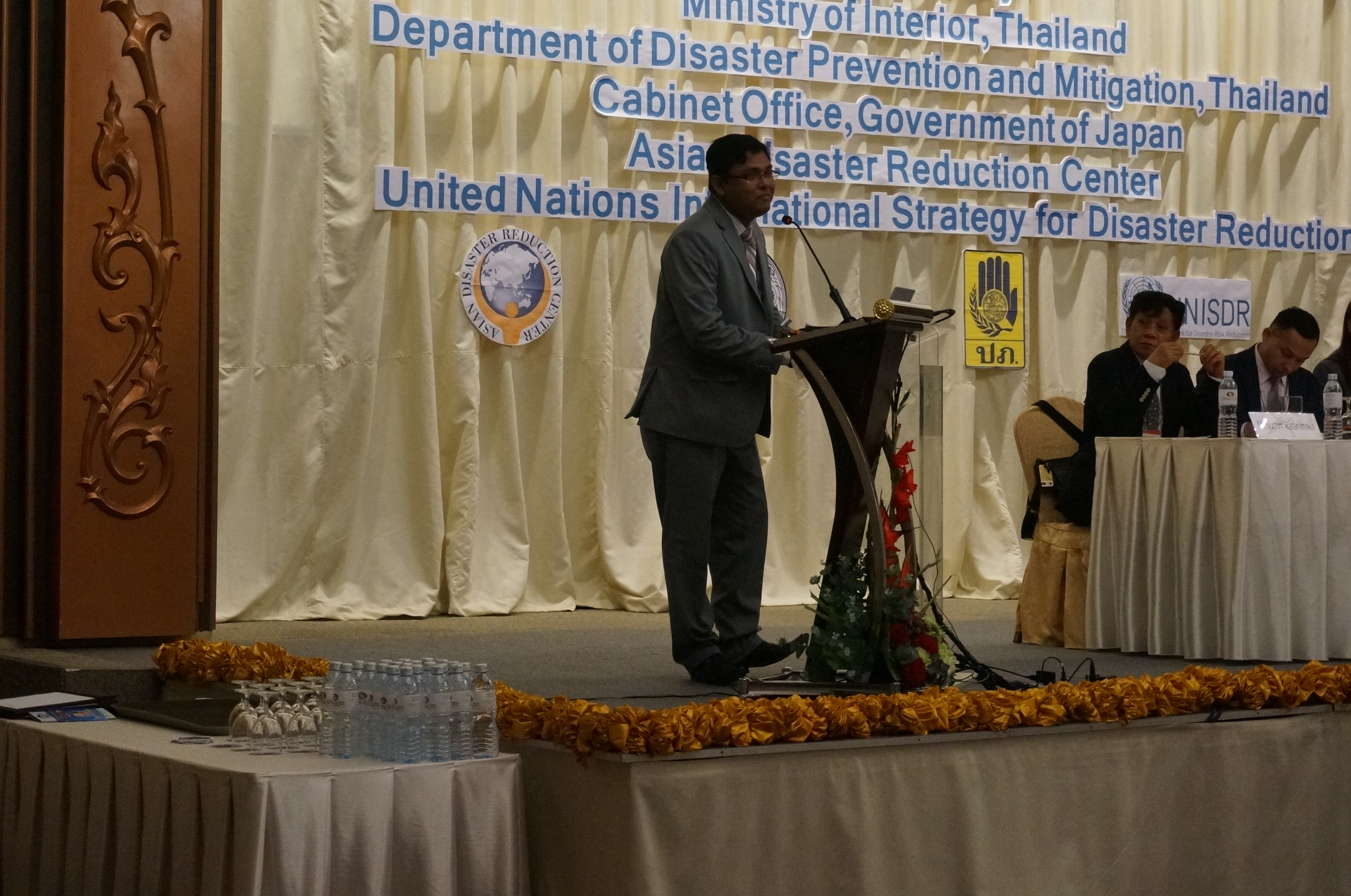 r. Arun Pinta, Director of International Cooperation Section, DDPM, Thailand