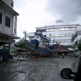 Banda Aceh Medan hotel and Fish Boat